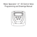 Clack Water Specialist 1.5 User Manual